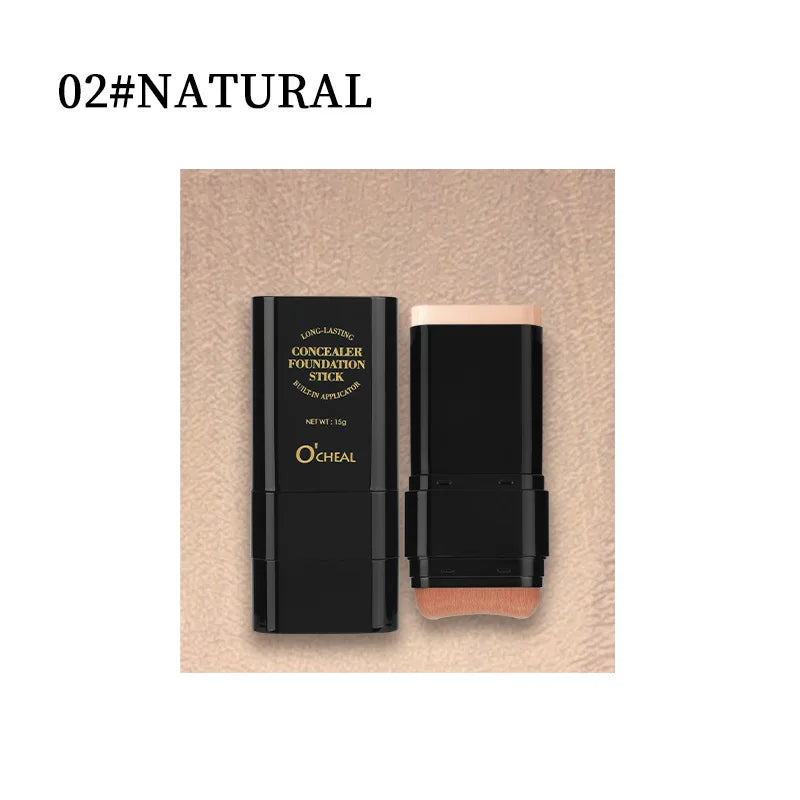 Eraser contour foundation stick moisturizing,light,long-lasting waterproof,breathable concealer natural,docile liquid foundation