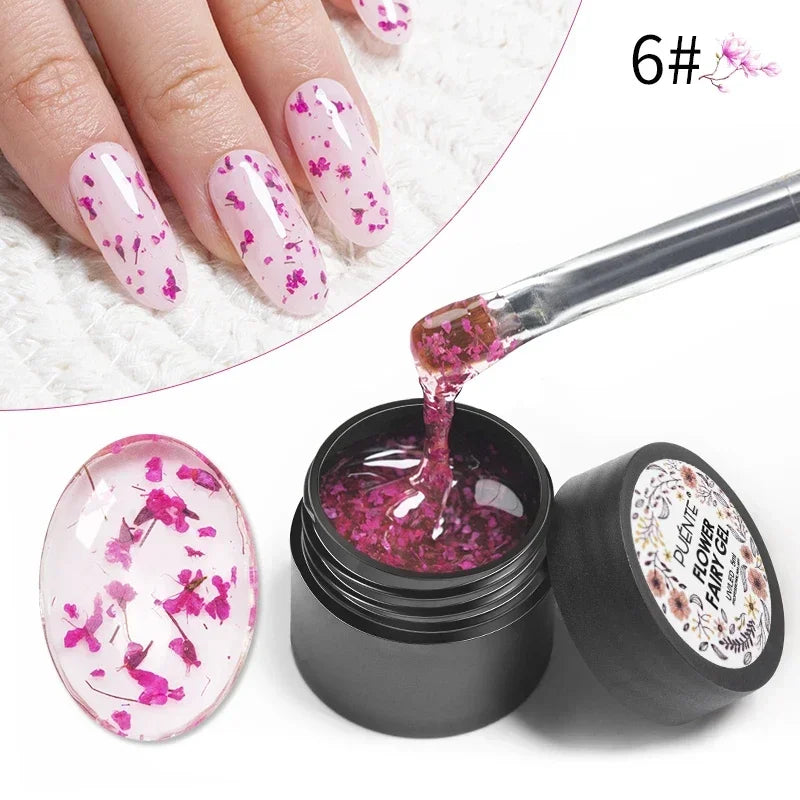 PUENTE Fruit Series Cat Magnetic Gel Nail Polish Summer Green Purple Pink Cat Eye Nail Gel Soak Off UV Semi-Permanent Varnish