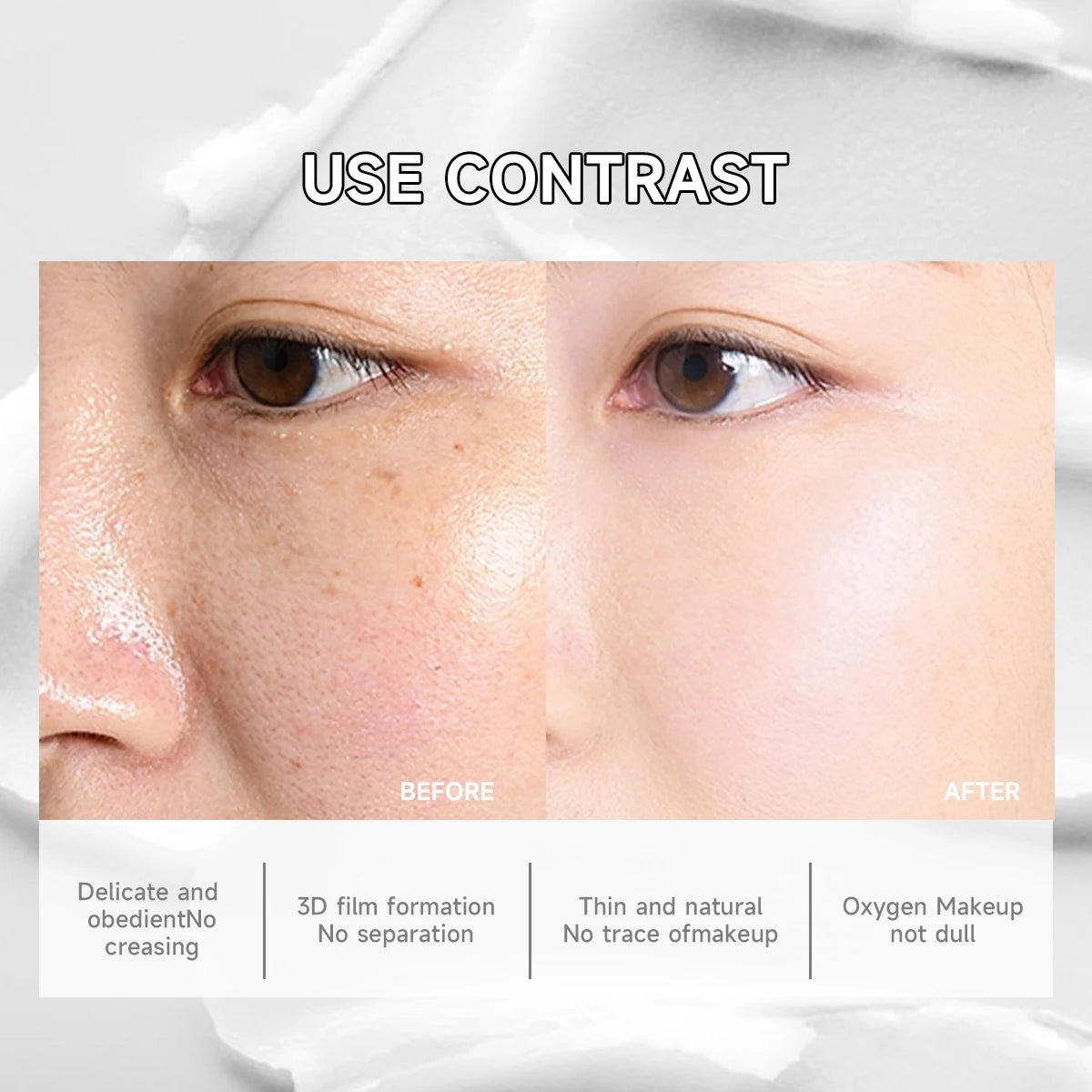 Moisturizing Pore-covering Primer Stick, Long-lasting Concealer, Invisible Pore Concealer Stick, Natural Makeup Base Concealer