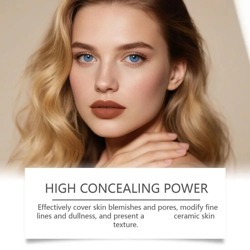 ZEPHOCO 2 in 1 Color Changing Foundation Make-up Stick Long Lasting Moisturizing Makeup High Concealer Power Makeup Korean