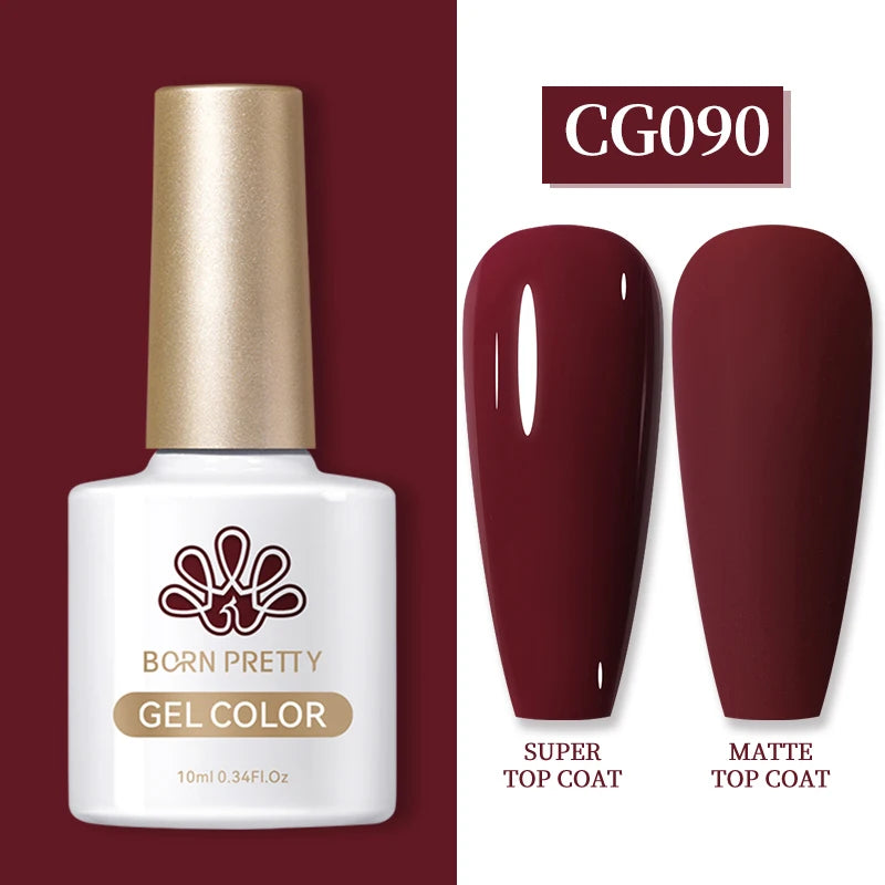 BORN PRETTY 10ml Clear Blooms Gel Polish UV LED Soak Off Nail Art Polish for Spreading Effect Marble Nail Polish Gel Painting