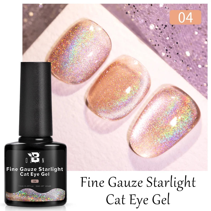 AWStorG 7.5ml Crimson Velvet Cat Eye Magnetic Gel Nail Polish Shiny Ruby Red Cat Eye Gel Soak Off UV Semi-Permanent Nail Art