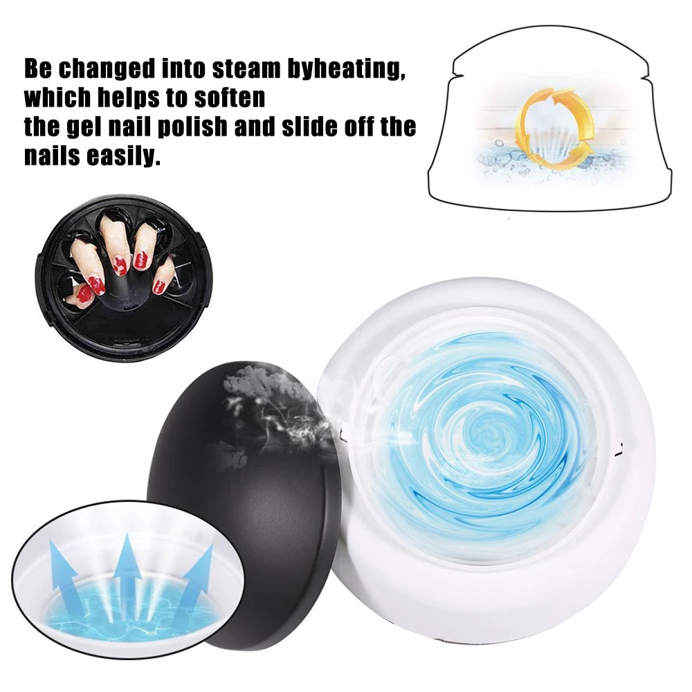 36W Electric Gel Nail Polish Remover – Fast Salon & Home Use, No Soak Required, for Gel & Acrylic Nails – 2025 Nail Care Trend