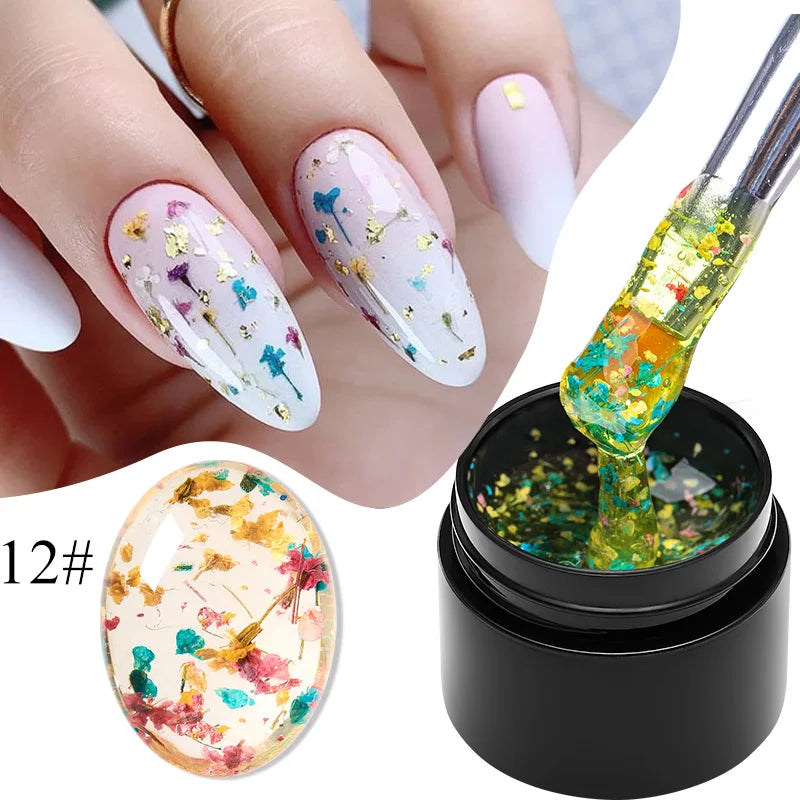 Mtssii 8ml Metallic Painting Nail Gel Polish Gold Silver Creative Elastic Nail Gel for PaintingDrawing Magic Mirror Gel Varnish