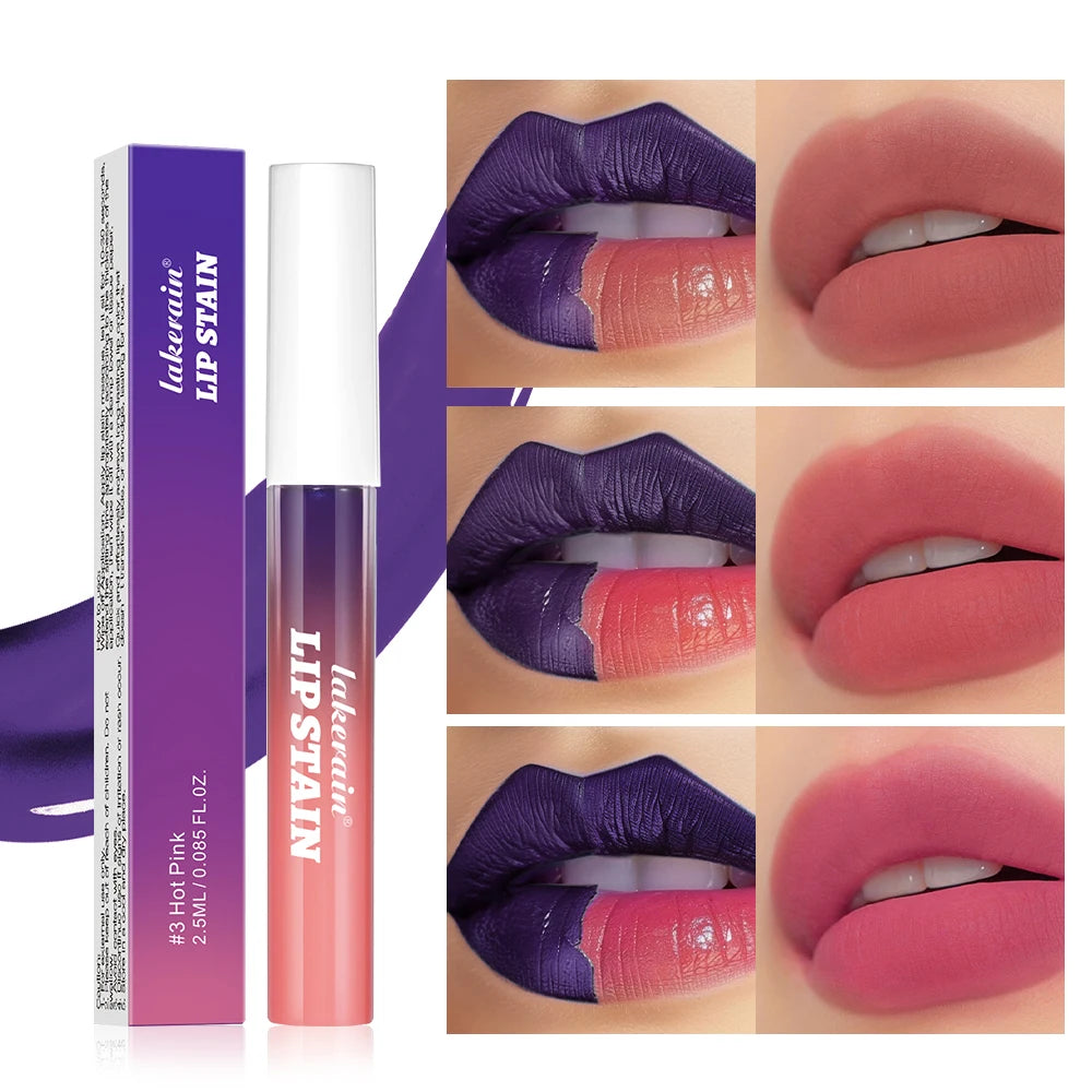 Korean Peel-Off Matte Lip Stain - Long Lasting Waterproof Tint