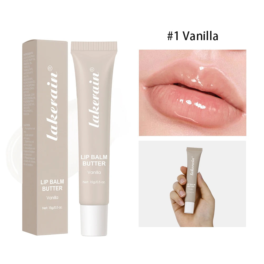 Summer Lip Balm Moisturizing Mirror Lip Gloss Lip Vanilla Mint Iced Coffee Cake Smell Lipstick Transparent Lip Oil  Makeup