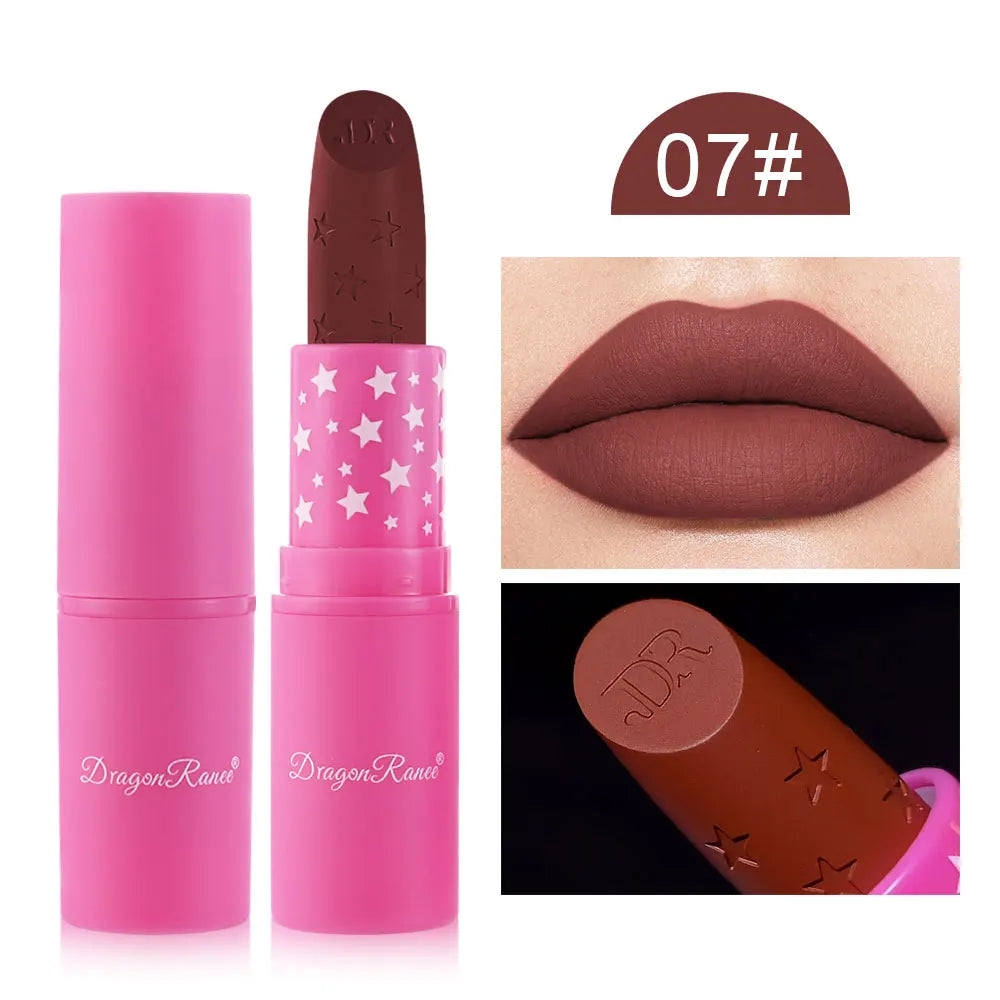Lipstick Matte Versatile Waterproof Lip Gloss Long-Lasting Whitening Lip Mud Non-Fading Non-Stick Lip Gloss