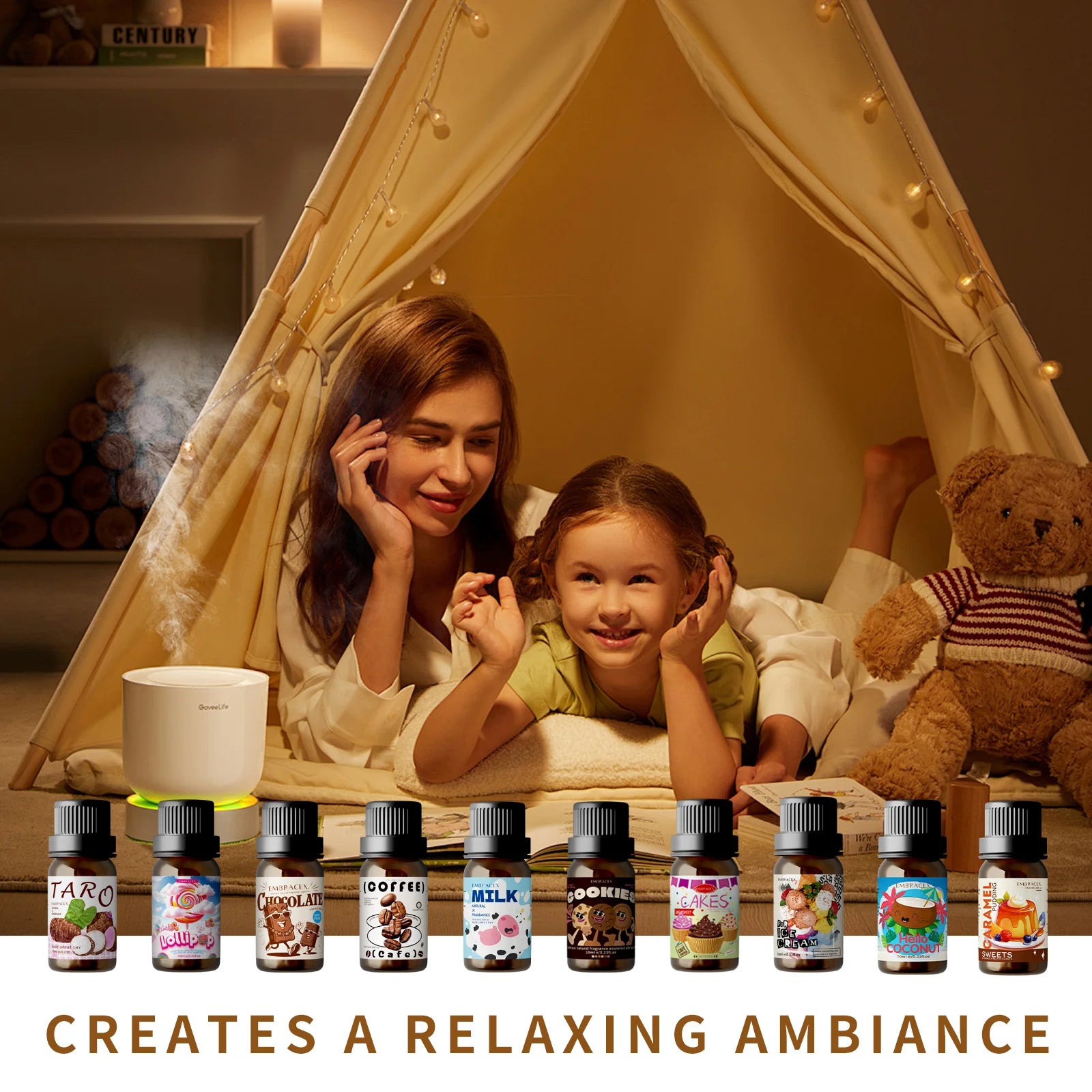 10ml Essential Oils Chocolate Perfume Aromatherapy Oils Sweet Fragrance Chocolate Parfum Funny Gifts For Women