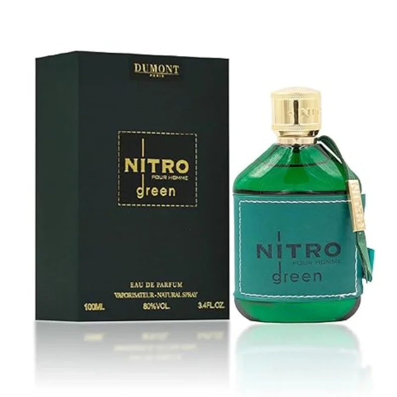 Dumont Nitro Elixir Black White Blue Green Red Long Lasting Fragrance Natural Perfume Arabic Cologne Persistence Pheromone 100ML