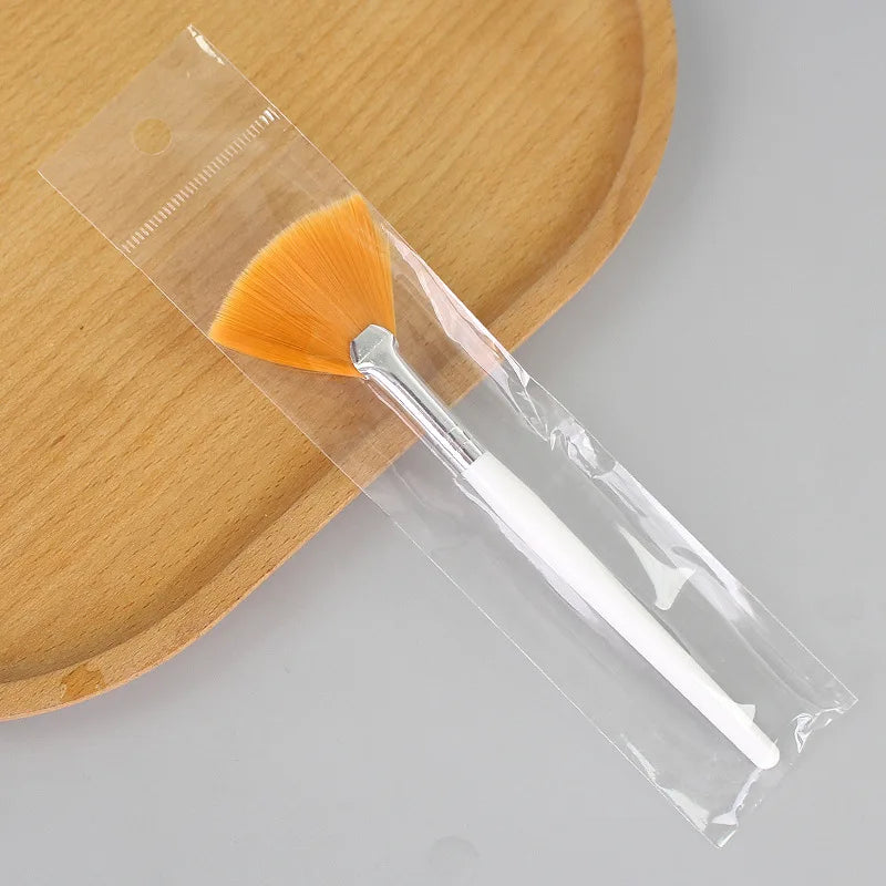 10/50Pcs DIY Face Mask Brush Set Soft Applicator Brushes Makeup Tools Includes Soft Fan Facial Brushes Acid Applicator Brush