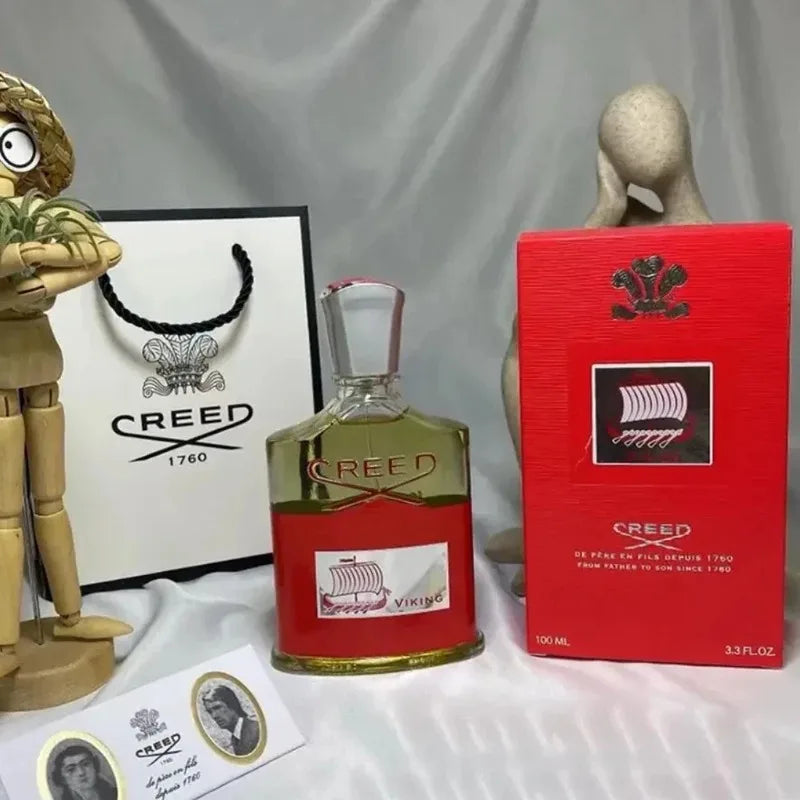 The Creed Brand New Aventus Eau de Parfum  Water Santal Perfume Green Irish Tweed Eau De Parfum Spray for Unisex High-quality