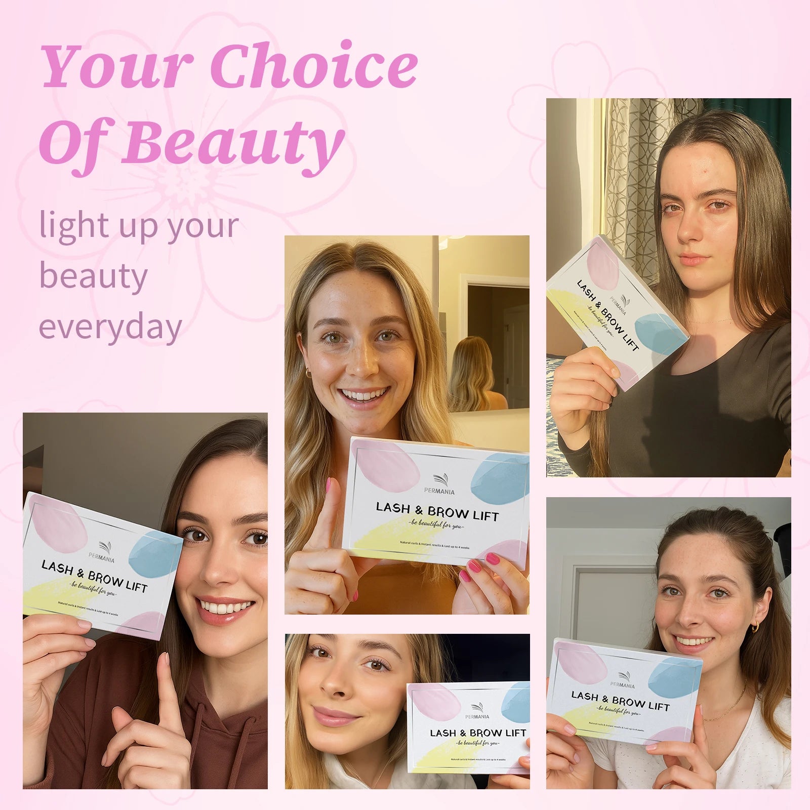 Permania Lash Lift and Brow Lamination Kit - Eyelash Perm Kit