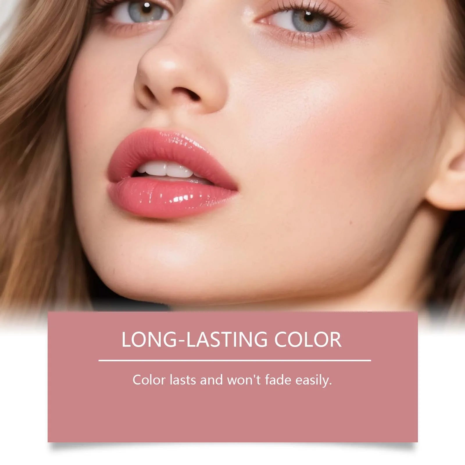 Pink Sakura Cream Blush Makeup Natural Cheek Tint Long Lasting Hydrating Lightweight Blusher Stick  Smooth Comfortable to Wear