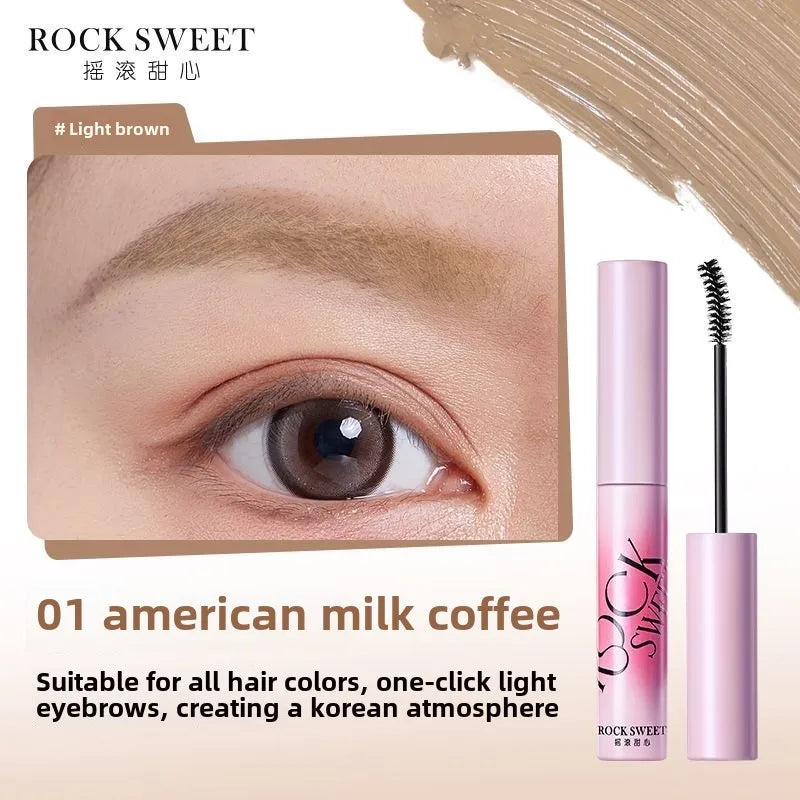 ROCK SWEET eyebrow dye lasting waterproof and sweat-proof natural three-dimensional wild eyebrow pencil
