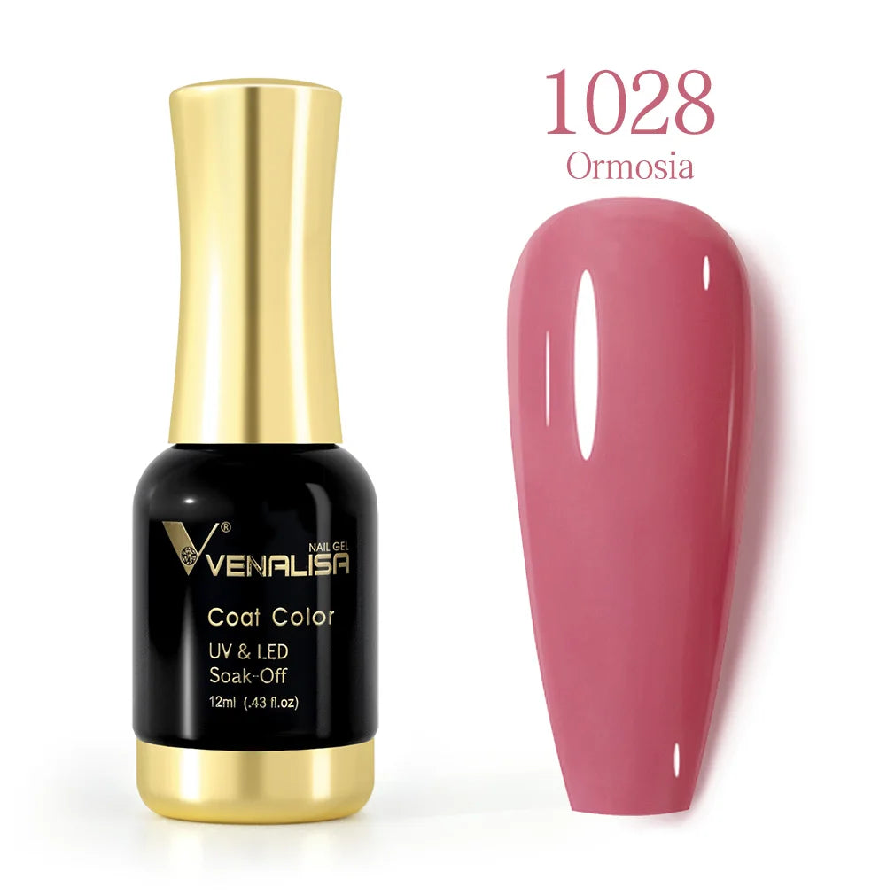 Venalisa 12ml Platinum Gel Nail Polish Super Shiny Effect Nail Gel Perfect Soak off UV&LED Nail Color Foil Chrome Gel Polish