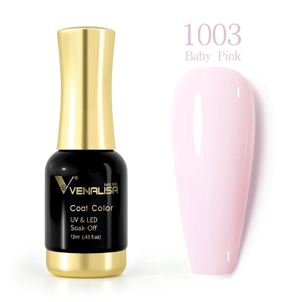 Venalisa 12ml Platinum Gel Nail Polish Super Shiny Effect Nail Gel Perfect Soak off UV&LED Nail Color Foil Chrome Gel Polish