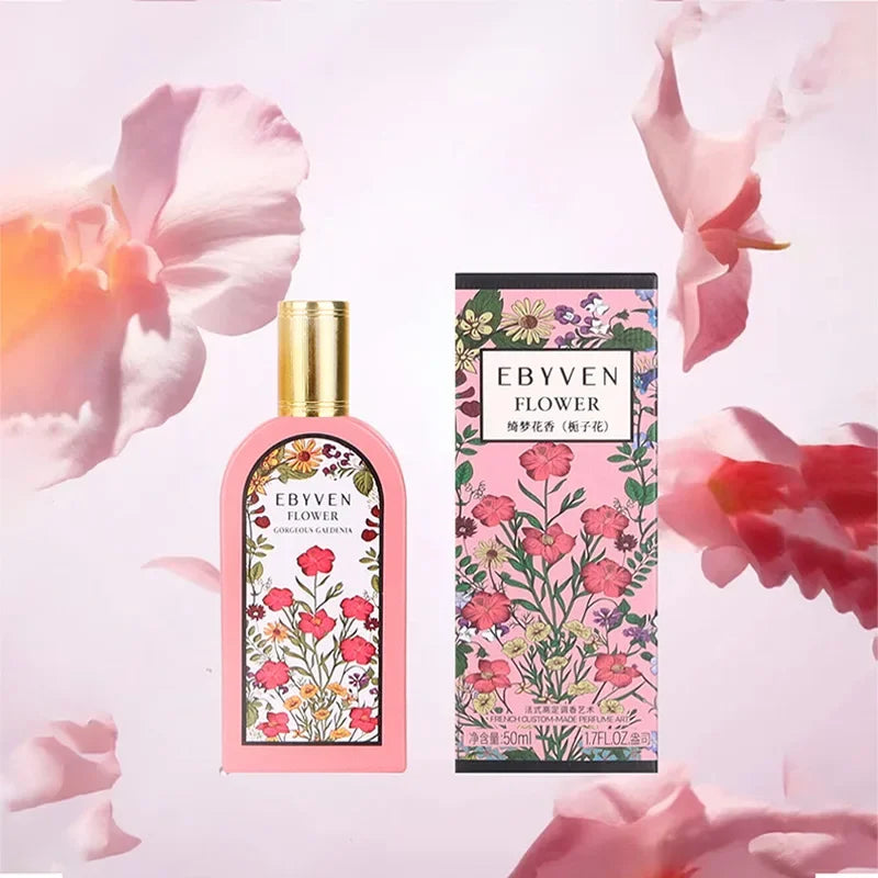 Classic Luxury Brand Women Perfume Flirting Pheromone Charm Perfume Fresh Jasmine Scent Lasting Eau De Parfum Charm Perfume Gift