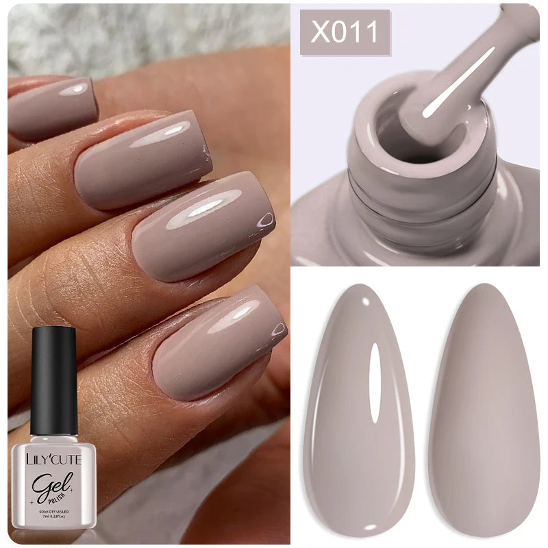 LILYCUTE 5ML Metallic Painting Liner Gel Nail Polish Super Bright Gold Silver Mirror Drawing Gel Semi Permanent Line French Nail