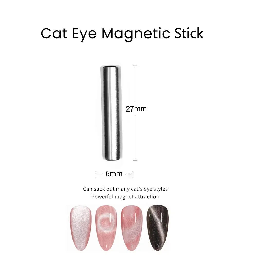 MAYCHAORomantic Galaxy Cat Eye Gel Nail Polish With Magnet Soak off UV Holographic Magnetic Rainbow Gel Polish for Nail Manicure