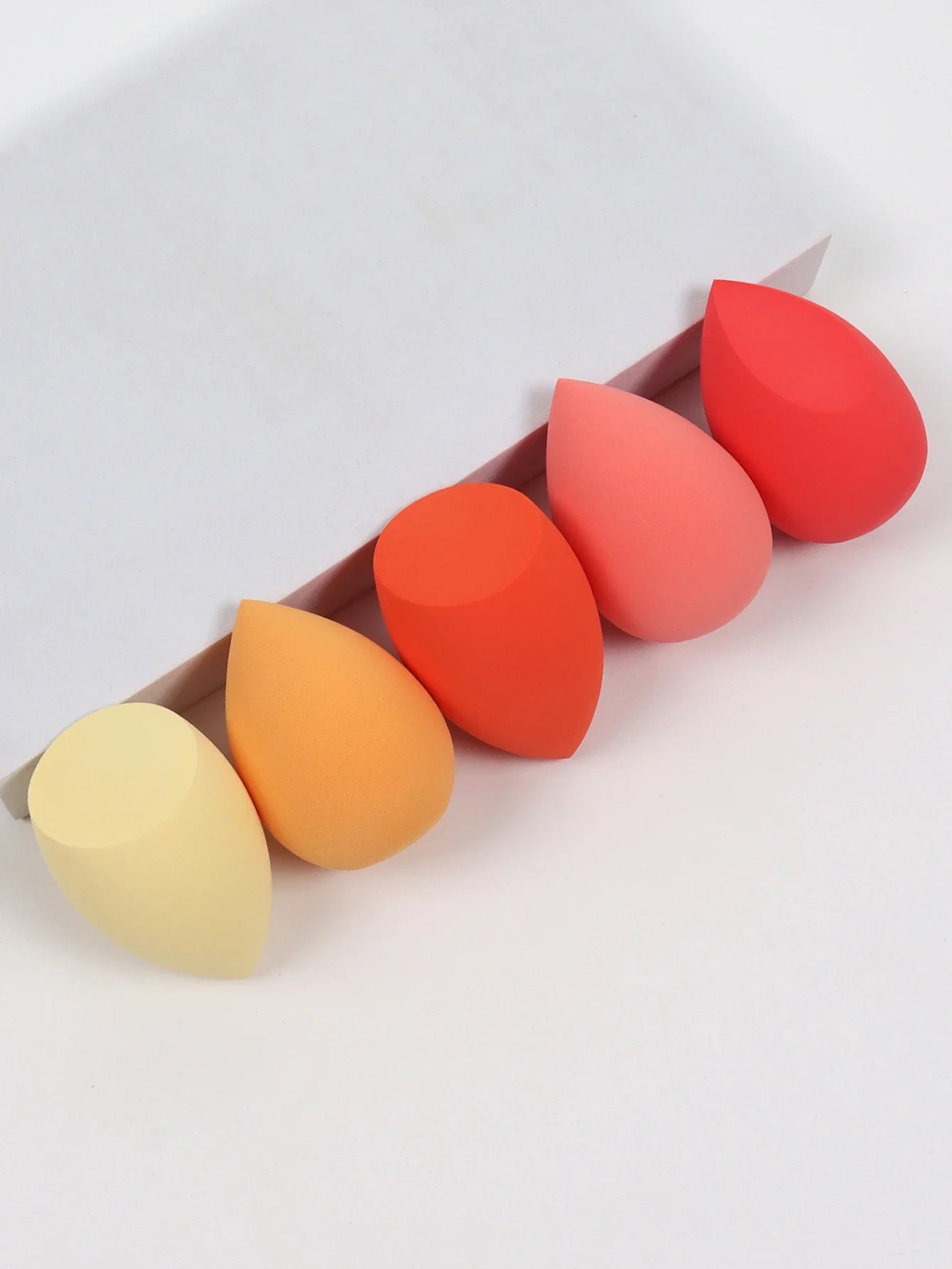 5-Pack Dual-Use Makeup Sponge Set - Velvet for Liquid/Cream/Powder | Vegan Eco-Friendly Travel Essentials
