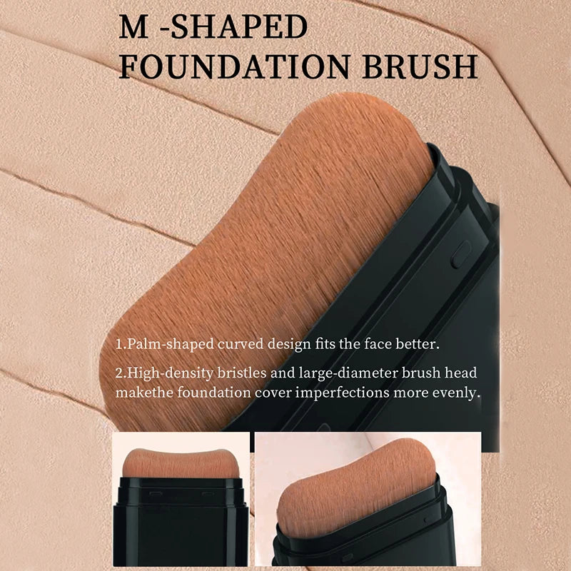 Eraser contour foundation stick moisturizing,light,long-lasting waterproof,breathable concealer natural,docile liquid foundation