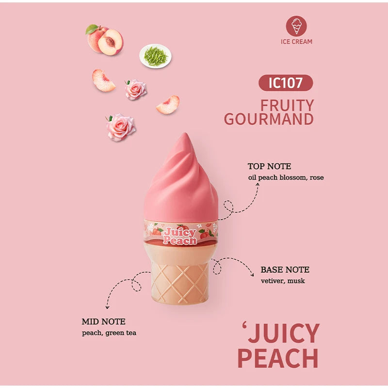 Ice Cream Cute Perfume Brand Long-lasting Eau De Toilette Floral Fruity Citrus Rose Charming Sweet Fragrance Women Body Spray