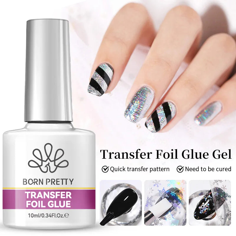 BORN PRETTY 10ml Blood Red Jelly Gel Nail Polish Halloween Nails Art Gel Polish Sheer Translucent Nail Gel for Winter Manicure