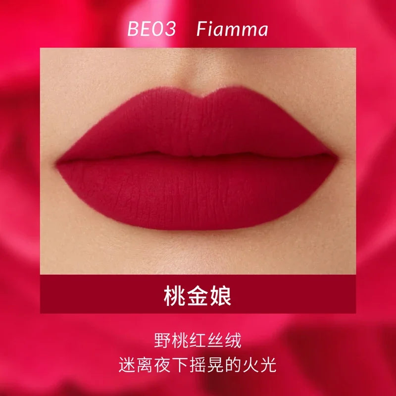 Kaleidos Velvet Matte Lip Stick Lip Cream Matte Finish Nude Colours Lip Tint Waterproof Lipgloss Long Lasting Vegan Makeup
