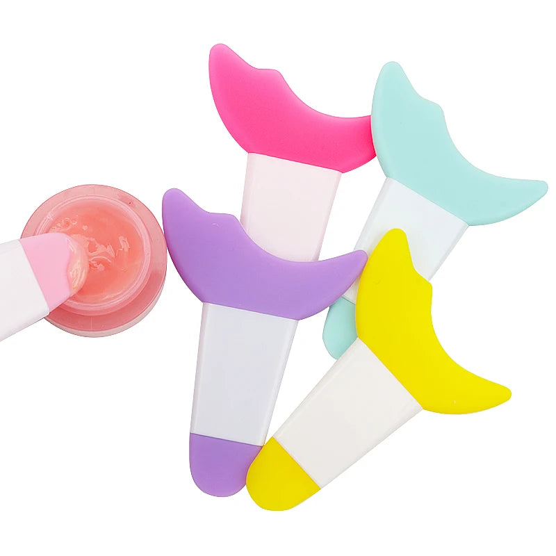 Silicone Eyeliner Stencil Wing Tips Marscara Drawing Lipstick Wearing Aid Face Cream Mask Applicator Mould Makeup Tool Resusable