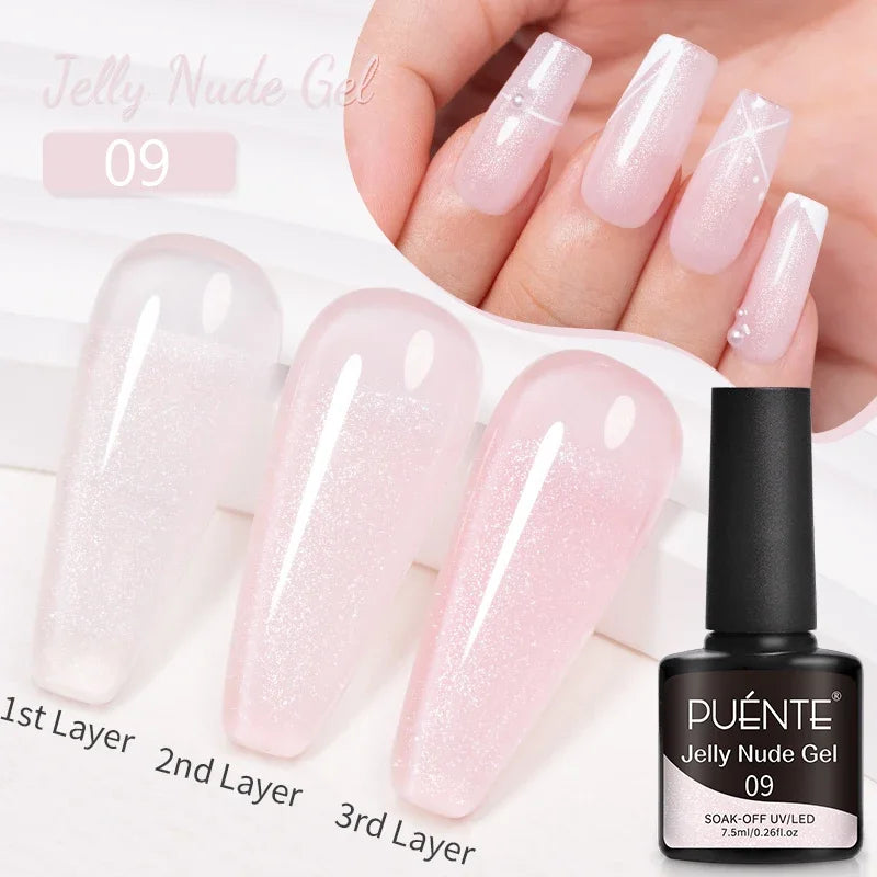 7.5ML Summer Fruit Series Cat Magnetic Gel Nail Polish Green Purple Pink Cat Eye Gel Soak Off UV Nail Art Varnish For Manicure