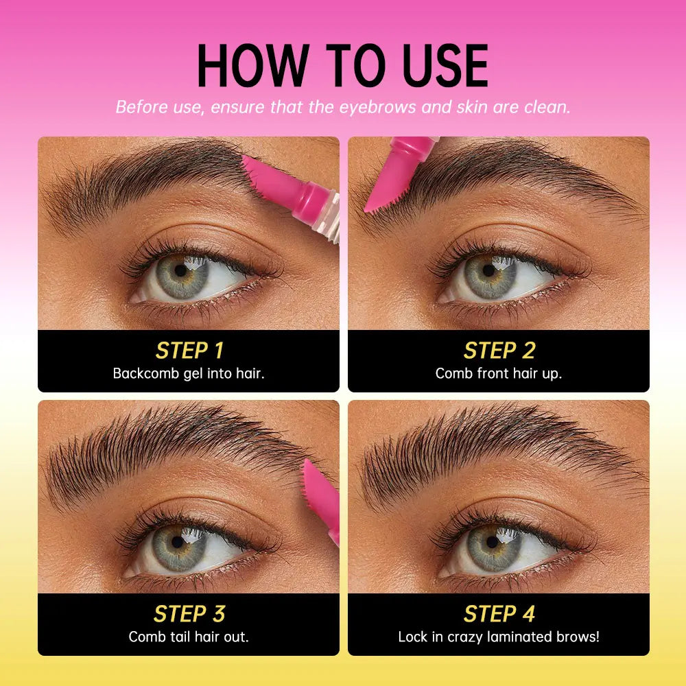 Super Lift Brow Glue Lamination Gel - Clear Strong Hold 7ml