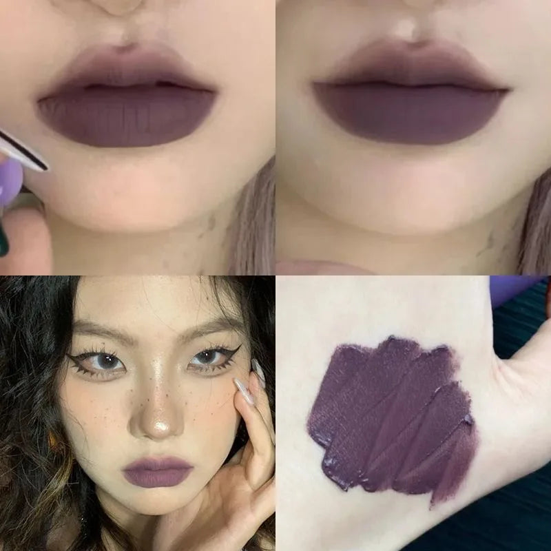 Kaleidos Velvet Matte Lip Stick Lip Cream Matte Finish Nude Colours Lip Tint Waterproof Lipgloss Long Lasting Vegan Makeup