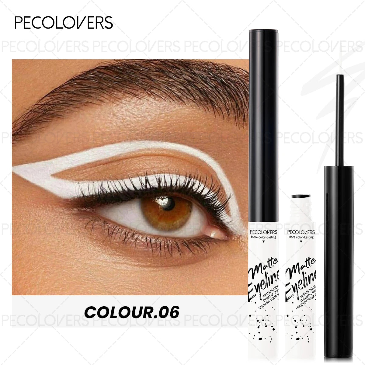 1PC Colorful Liquid Eyeliner, Waterproof, Precise Line, High Color Payoff, Quick Drying, Perfect for Christmas and Holiday Party